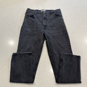 Abercrombie & Fitch Black Jeans 90s Slim Straight Ultra High Rise sz. 30/10